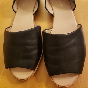 Authentic Coach and Four ,open toes flats!❤